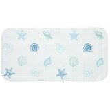 In podloga za kadu smoothie mare (35 x 71 cm, pvc, plavo-bijele boje) Cijene