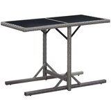  Vrtni stol antracit 110 x 53 x 72 cm stakleni i poliratan | shoptok.hr