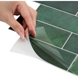  Subway pločica 10 pcs Tamnozelena 29 x 21 cm Poliuretan i PET | shoptok.hr