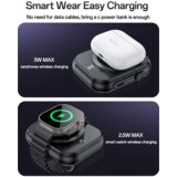Yesido Power bank 5000mAh YP59 3 u 1 -Type - C - magnetski - indukcijski 15W crni | shoptok.hr