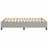  Okvir za krevet s oprugom svjetlosivi 140x200 cm od tkanine | shoptok.hr