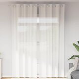 vidaXL Voile zavjese s ušicama 2 kom bijele | shoptok.hr