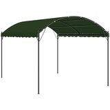Gazebo 4 x 3 x 2,6 m Zelena Poliester i čelik | shoptok.hr