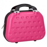 Cordoba, neseser, abs, roze, 12 inch 110340