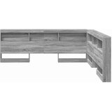  Skladišno uzglavlje Siva Sonoma 180 cm Konstruirano drvo | shoptok.hr