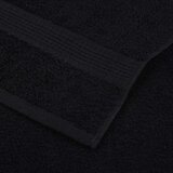 vidaXL 12-dijelni set ručnika crni 360 gsm 100 % pamuk | shoptok.hr