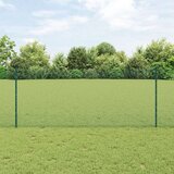  Set ograde za vrt Set od 2 Zelena Metal 10 x 1 m Izdržljivo | shoptok.hr