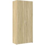 vidaXL Omara za shranjevanje sonoma hrast 80x42,5x225 cm inž. les | Shoptok.si