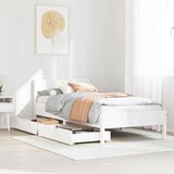  Okvir kreveta bez madraca bijeli 100x200 cm konstruirano drvo | shoptok.hr