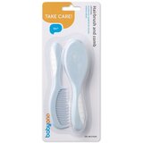BabyOno Ščetka in glavnik za lase-soft, modra | Shoptok.si