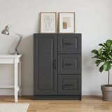  Kreveta s ladicama Crna 66 x 34,5 x 87 cm Konstruirano drvo | shoptok.hr