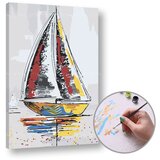 Artmie paint bi numbers kit - tema broda | ePonuda.com