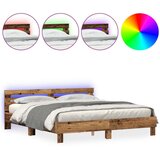  okvir za posteljo Rustikalno staro les Trden recikliran les, (22156524) | Shoptok.si