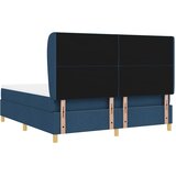  Krevet s opruga kutije s jastukom Plava 200 x 180 cm tkanina | shoptok.hr