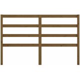  Uzglavlje za krevet boja meda 126 x 4 x 100 cm masivna borovina | shoptok.hr