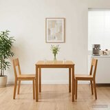  Stol za objedovanje 75 x 75 x 75,5 cm Čvrsto Hrastovo Drvo | shoptok.hr