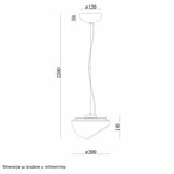 monari 12 VISILICA 6.5W 3000K