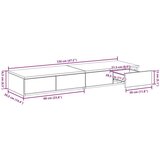  Nočne omarice Star les Trden les 120 x 36.5 x 16.5 cm, (22008084) | Shoptok.si