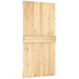  Klizna vrata 100 x 210 cm Čvrsta borovina (neobrađena) | shoptok.hr