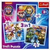 Trefl Puzzle 3u1 Patrolne šape 34869 - 20/ 36/ 50 delova | ePonuda.com