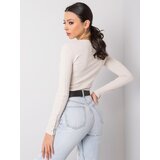 RUE PARIS Blouse-RV-BZ-6010.66-light beige | Shoptok.si