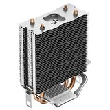 DeepCool procesorski hladilnik - AG200 (30,5 dB; maks., 62,43 m3/h; 4pin priključek, 2 toplotni cevi, 9 cm, PWM) Cene
