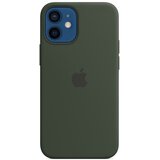 Apple Silikonski ovitek za iPhone 12 Mini, cypress green, originalni Cene