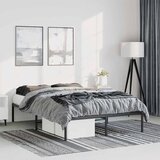 Metalni okvir za krevet crni 135x190 cm | shoptok.hr