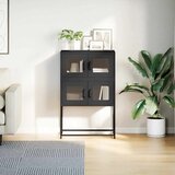  Visoka ploča crna 68x39x107 cm čelik | shoptok.hr