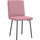  Jedilni stoli 4 kosi roza žamet, (21832374) | Shoptok.si