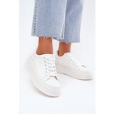 Boto Women's Platform Sneakers White Sallira | shoptok.hr