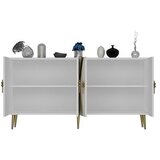 Hanah home komoda hook KB150 white gold