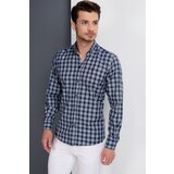 Dewberry G652 MEN'S SHIRT-NAVY BLUE | Shoptok.si