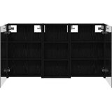  Komplet omaric za kopalnico s polico 3 pcs 110 x 10,5 x 60,5 cm, (5000246375) | Shoptok.si