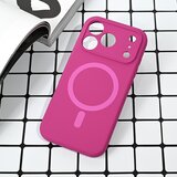  Maska za iPhone 17 Pro 63 Magsafe Pure color tamno pink | Eponuda.com