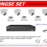 Longse SET 4 IP KAMERE IPDD4XFHDm-9CH-POE-SL | Eponuda.ba