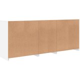  Komoda s LED svjetlima bijela 162 x 37 x 67 cm | shoptok.hr