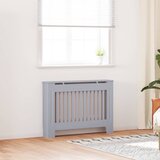  Pokrivač radijatora 2 pcs Siva 112 x 19 x 81,5 cm | shoptok.hr
