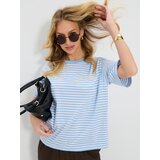 Sinsay Pamučna majica na pruge | shoptok.hr