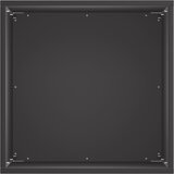  Vrtna saksija Crna 30 x 30 x 50 cm Čelična vrata | shoptok.hr
