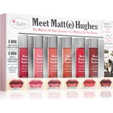 TheBalm Meet Matt(e) Hughes Vol. 12 set za ustnice z mat učinkom (6 ks) Cene