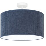  Duolla - Plafonski luster CORDUROY 1xE27/15W/230V, tamno plava, prečnik 40 cm | Eponuda.com