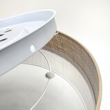  LED stropno svetlo SIRJA BOHO LED/36W/230V prečnik 45 cm bež/bela | Eponuda.com
