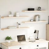Maison Chic 4 kosi Viseče police - Stenske Police 110x23,5x4 cm inženirski les, (21793727) | Shoptok.si