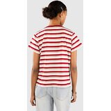 Blue Tomato Striped T-shirt burgandy / brown | Shoptok.si