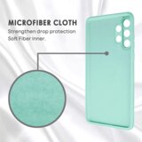 Onasi silikonski ovitek liquid ring za samsung galaxy A04s / samsung galaxy A13 5G A136 - mint | Shoptok.si