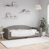  Dnevni krevet smeđesivi 90 x 200 cm od tkanine | shoptok.hr