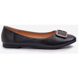 Boto PS1 Eco leather ballet flats with decoration black Tulnelia | Eponuda.ba