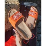 Resti Royalfashion Women's Villo rhinestone flip-flops Cene