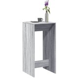 vidaXL Barska miza siva sonoma 51x50x103,5 cm inženirski les, (22056671) | Shoptok.si